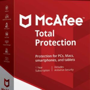 McAfee Total Protection 10 Devices 1 Year
