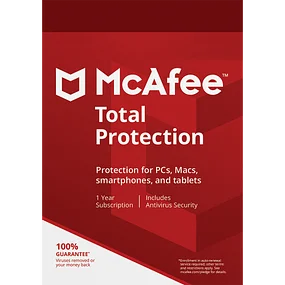McAfee Total Protection 3 Devices 1 Year